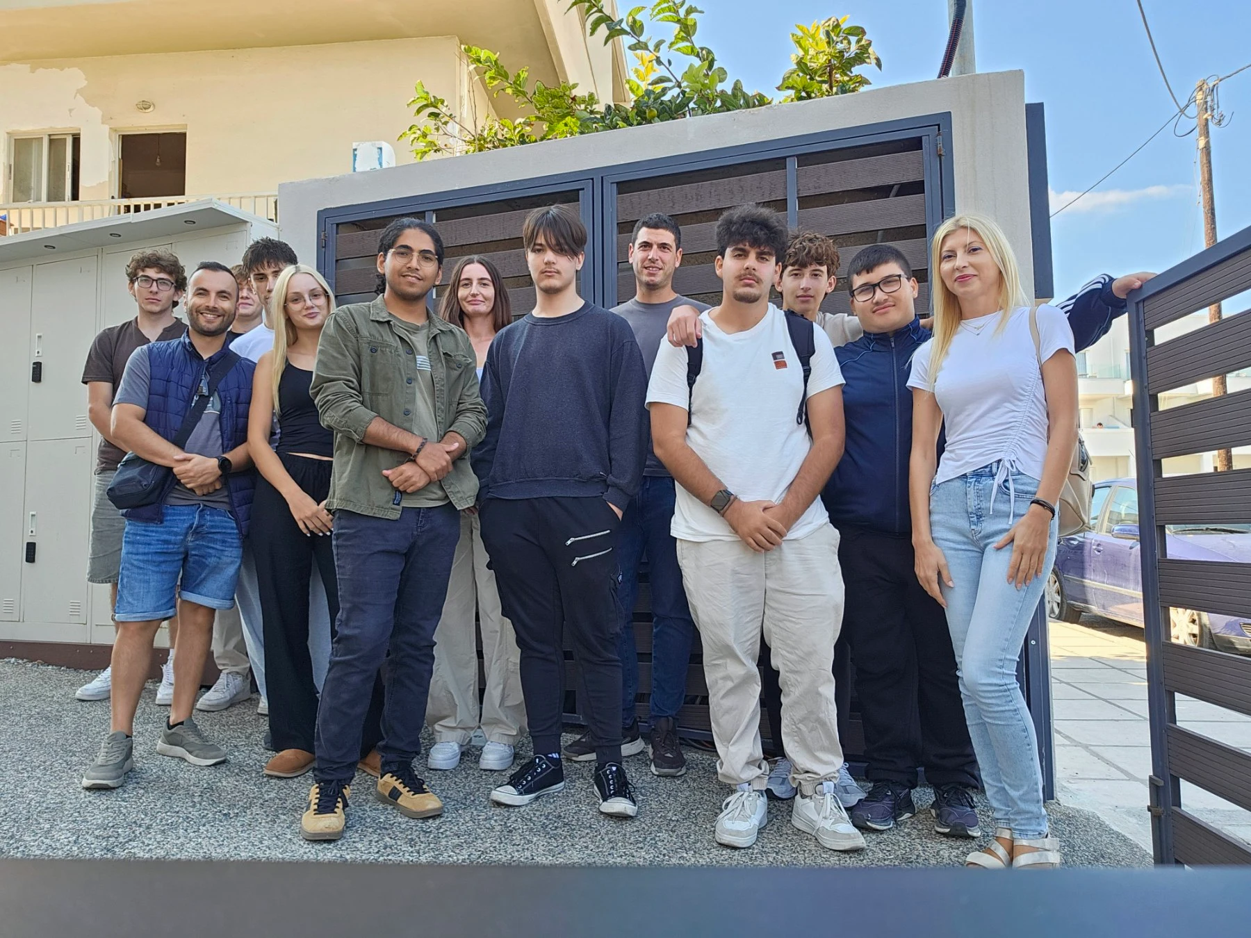 Informatics Department students visiting Koasis Boutique Apartments