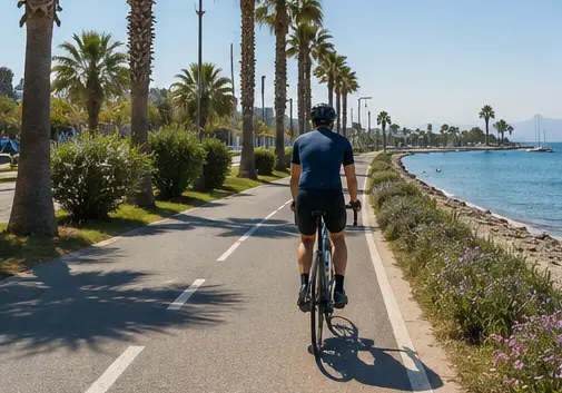 Cycling in Kos Town